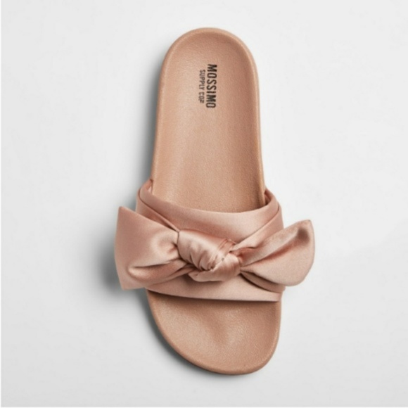 Women's Julisa Slide Sandals With a Bow - Mossimo - Picture 2 of 3